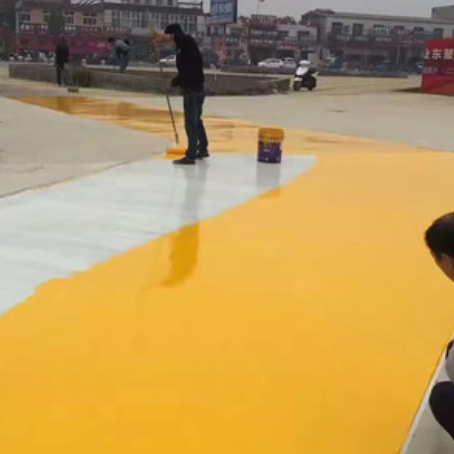 黑河彩色路面喷涂翻新的使用寿命多长